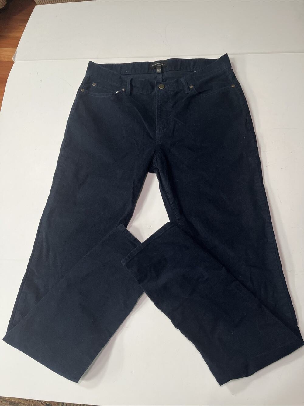 Banana Republic Men’s Navy Corduroy Pants 32X36 Slim Fit